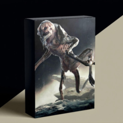 3D Creature Design Alien Rock Grubber