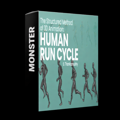 3D Animation HUMAN RUN CYCLE