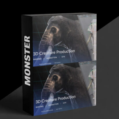 3D Creature Production Rigging Animation and CFX