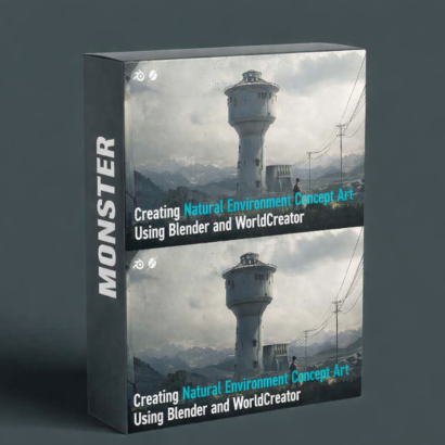 Creating Natural Environment Concept Art Using Blender