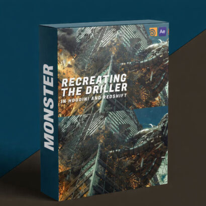 Recreating the Driller Scene in Houdini and Redshift